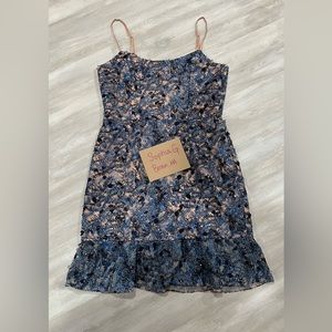 Dress the Population Jill Dress Mineral Blue Sequins